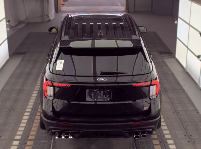 2025 Agate Black Metallic Ford Explorer ST 4X4 SUV