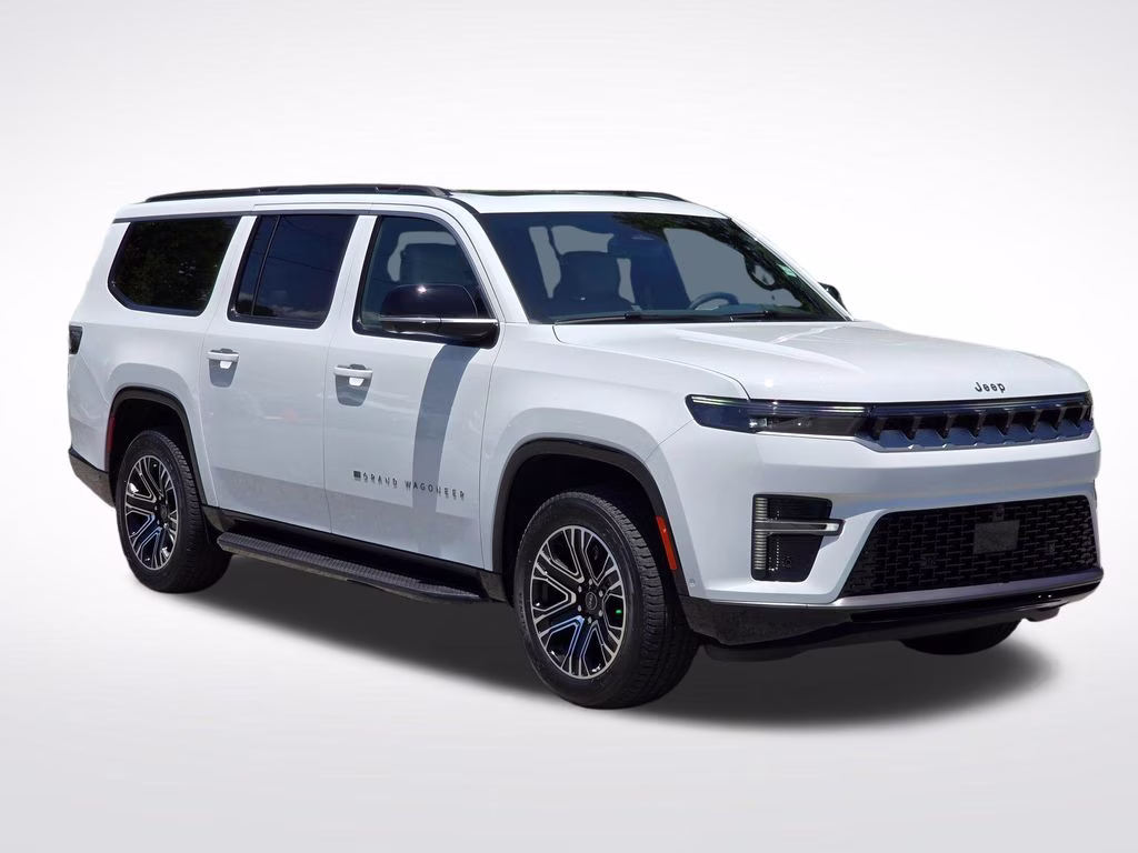 2026 Bright White Clearcoat Jeep Grand Wagoneer L 4X4 SUV