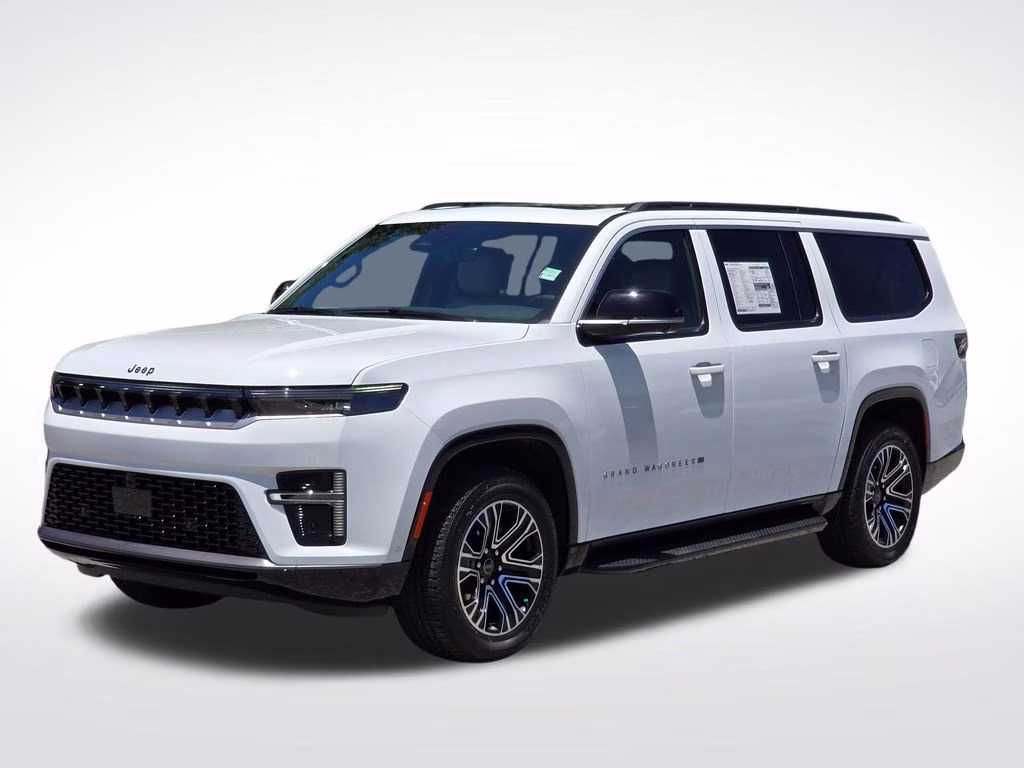 2026 Bright White Clearcoat Jeep Grand Wagoneer L 4X4 SUV