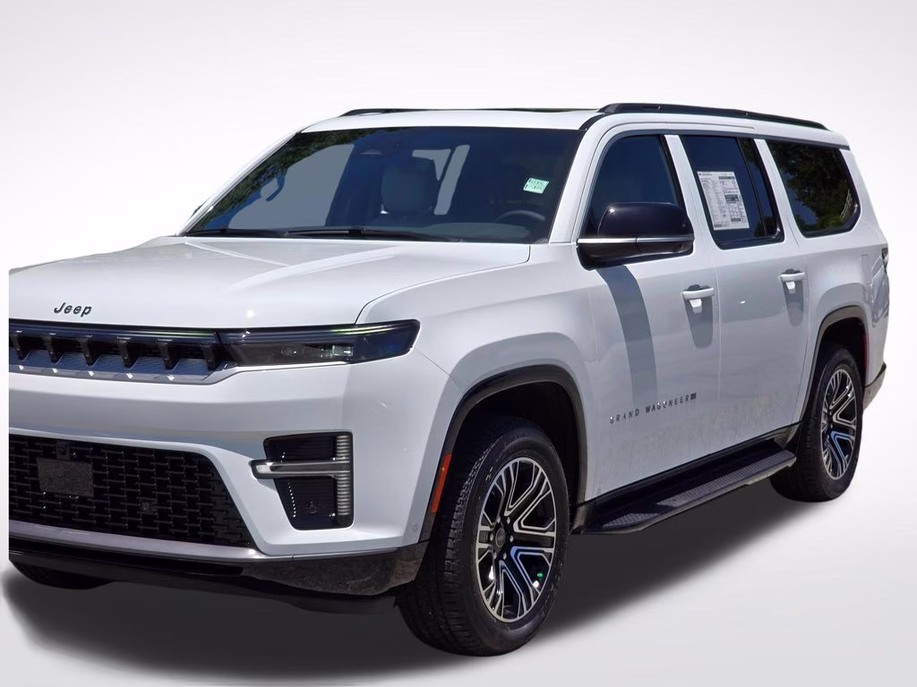 2026 Bright White Clearcoat Jeep Grand Wagoneer L 4X4 SUV