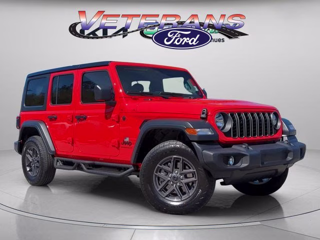 2026 Firecracker Red Clearcoat Jeep Wrangler Sport S 4X4 Convertible