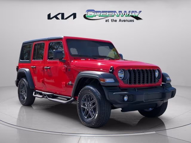 2026 Firecracker Red Clearcoat Jeep Wrangler Sport S 4X4 Convertible