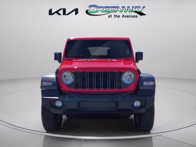 2026 Firecracker Red Clearcoat Jeep Wrangler Sport S 4X4 Convertible