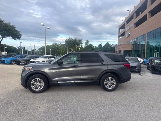 2023 Carbonized Gray Metallic Ford Explorer XLT 4X4 SUV