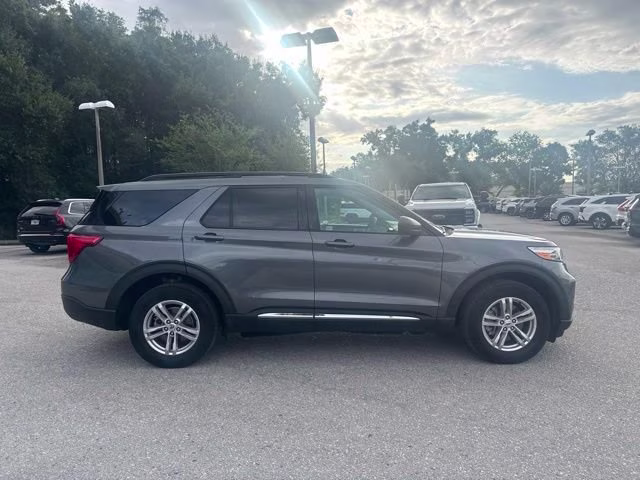 2023 Carbonized Gray Metallic Ford Explorer XLT 4X4 SUV