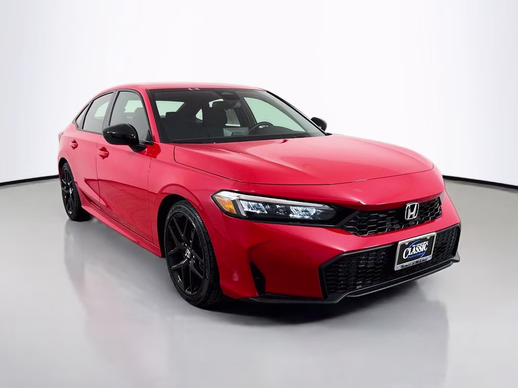 2026 Rallye Red Honda Civic Sport FWD Sedan