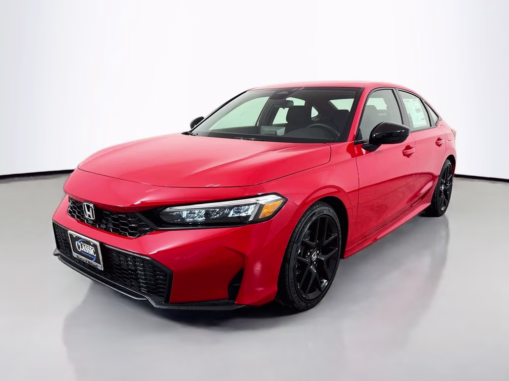 2026 Rallye Red Honda Civic Sport FWD Sedan