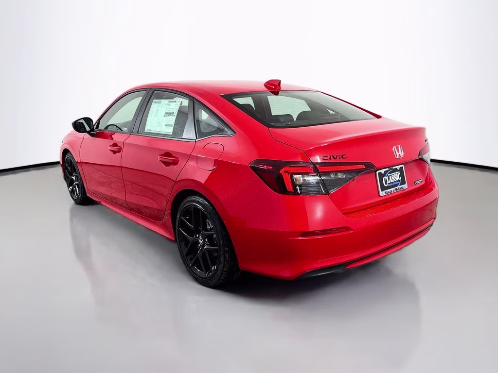2026 Rallye Red Honda Civic Sport FWD Sedan