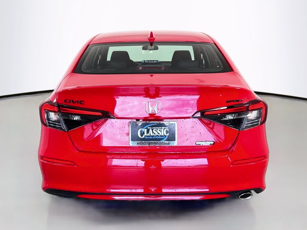 2026 Rallye Red Honda Civic Sport FWD Sedan