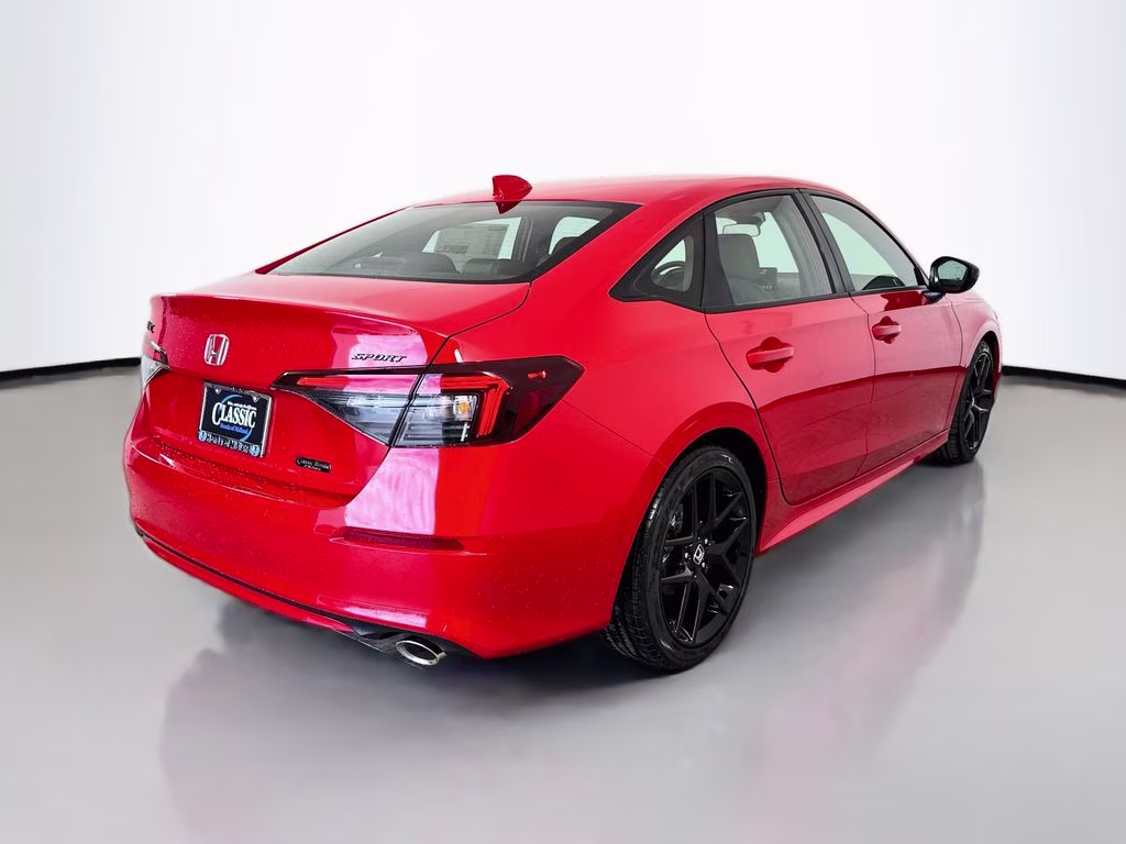 2026 Rallye Red Honda Civic Sport FWD Sedan