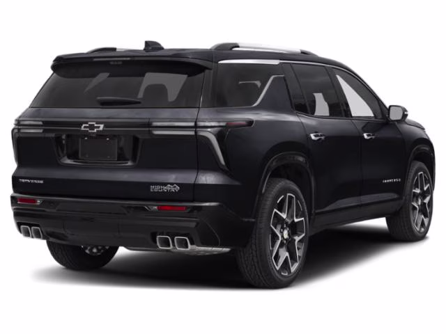 2026 Black Metallic Chevrolet Traverse High Country AWD SUV