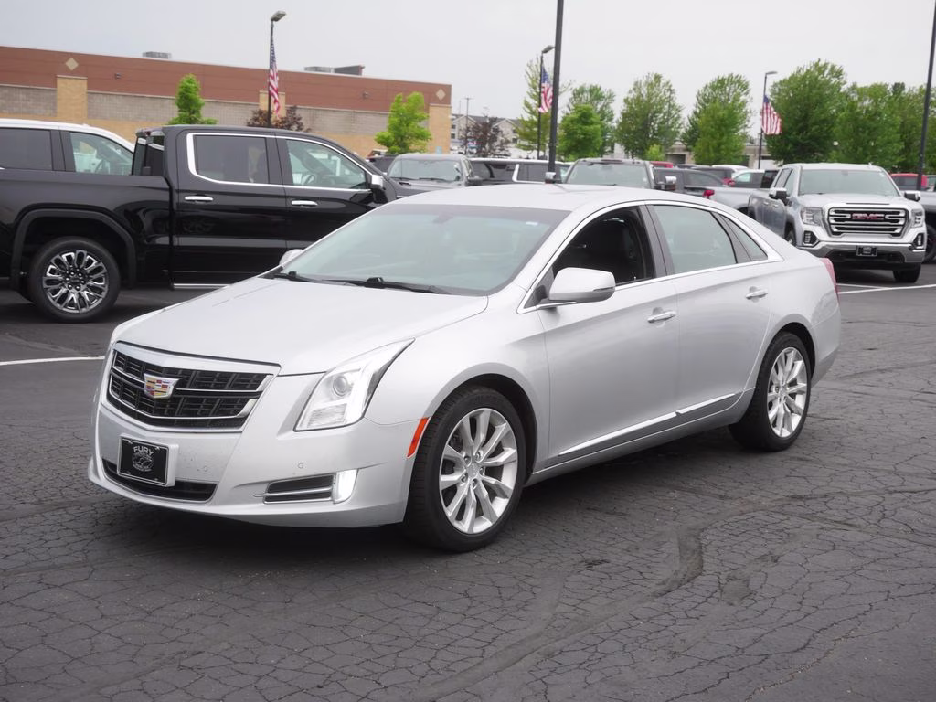 2017 Radiant Silver Metallic Cadillac XTS Luxury AWD Sedan