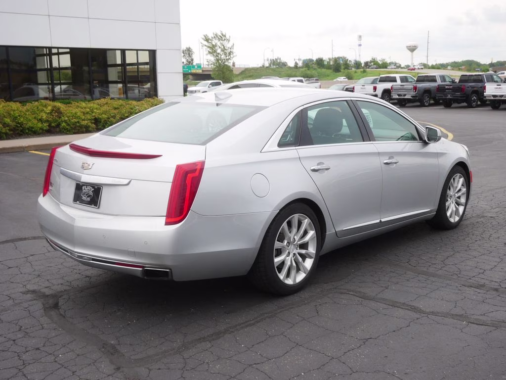 2017 Radiant Silver Metallic Cadillac XTS Luxury AWD Sedan