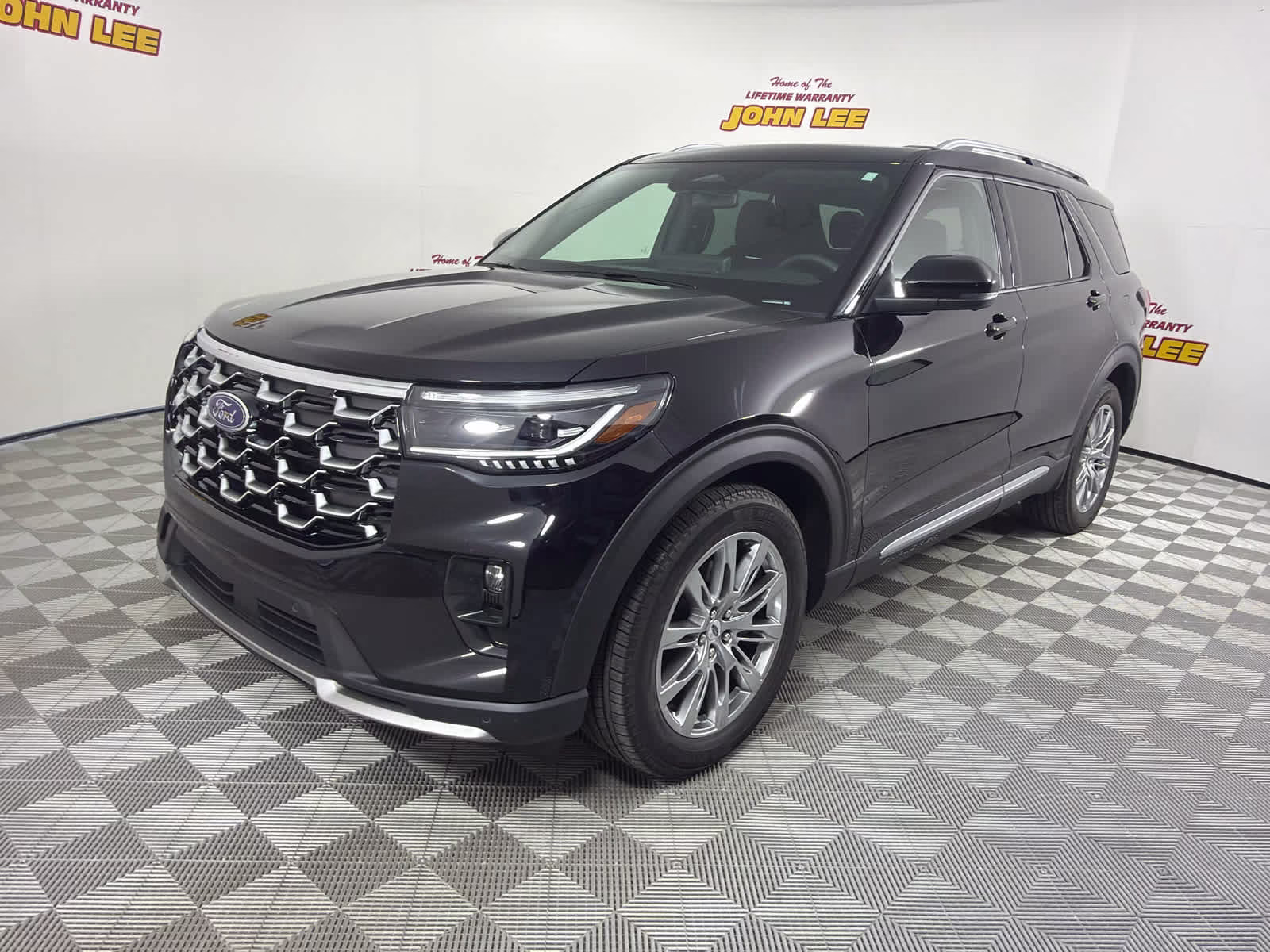 2026 Agate Black Metallic Ford Explorer Platinum RWD SUV