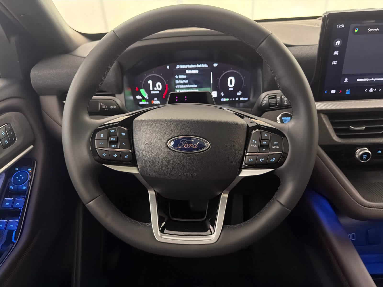 2026 Agate Black Metallic Ford Explorer Platinum RWD SUV