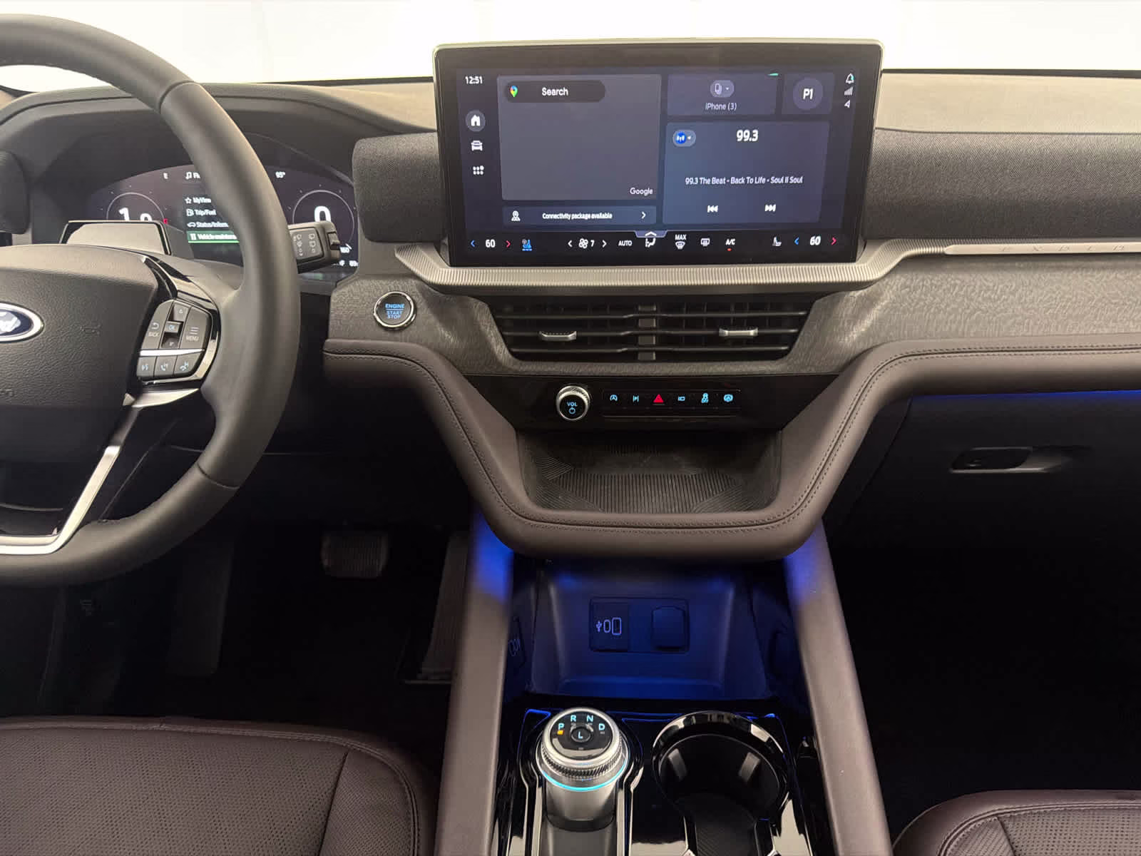 2026 Agate Black Metallic Ford Explorer Platinum RWD SUV