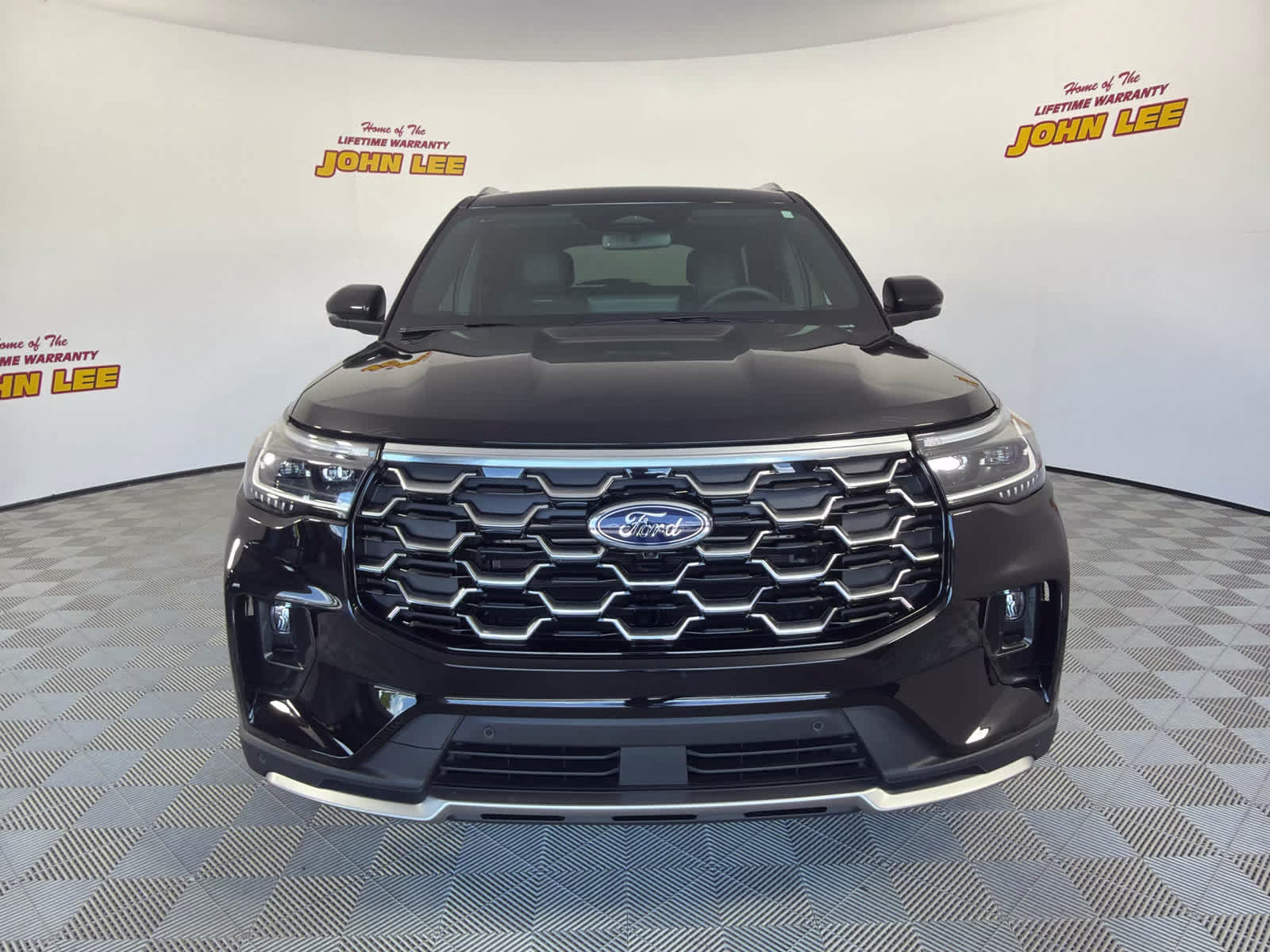 2026 Agate Black Metallic Ford Explorer Platinum RWD SUV