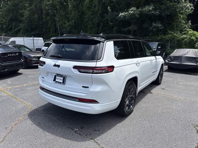 2026 Bright White Clearcoat Jeep Grand Cherokee L Summit 4X4 SUV