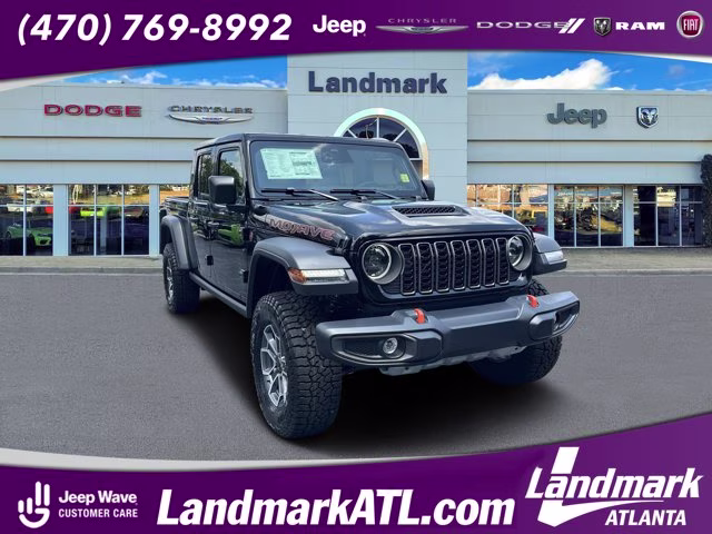 2026 Black Clearcoat Jeep Gladiator Mojave 4X4 Truck