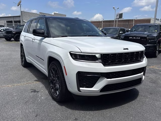 2026 Bright White Clearcoat Jeep Grand Cherokee L Summit 4X4 SUV