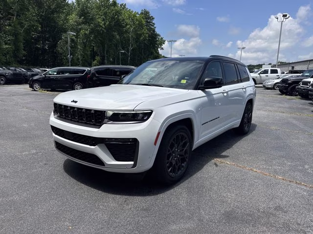 2026 Bright White Clearcoat Jeep Grand Cherokee L Summit 4X4 SUV