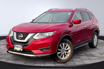 2017 Palatial Ruby Nissan Rogue SV AWD SUV