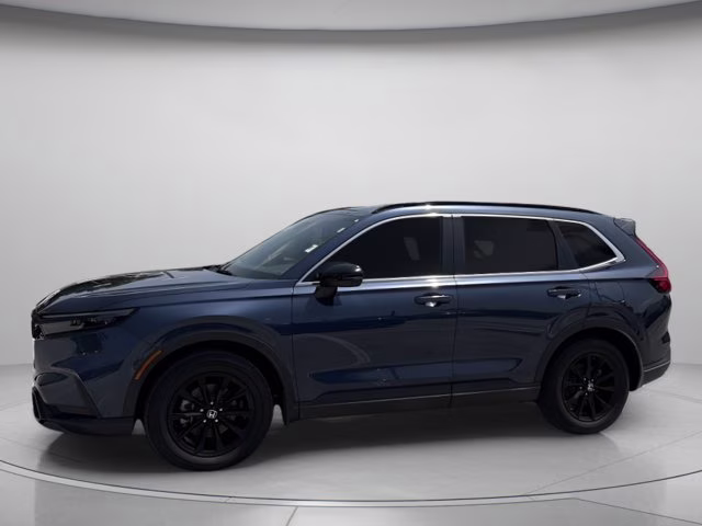 2024 Canyon River Blue Metallic Honda CR-V Hybrid Sport FWD SUV