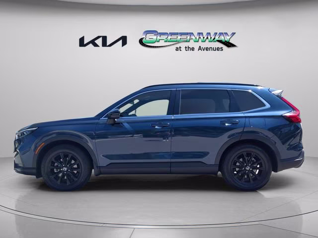 2024 Canyon River Blue Metallic Honda CR-V Hybrid Sport FWD SUV