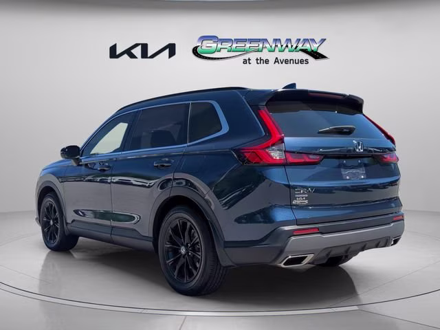2024 Canyon River Blue Metallic Honda CR-V Hybrid Sport FWD SUV