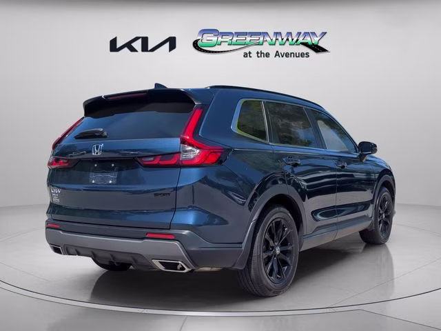 2024 Canyon River Blue Metallic Honda CR-V Hybrid Sport FWD SUV