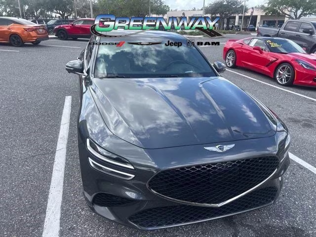 2022 Himalayan Gray Genesis G70 3.3T RWD Sedan