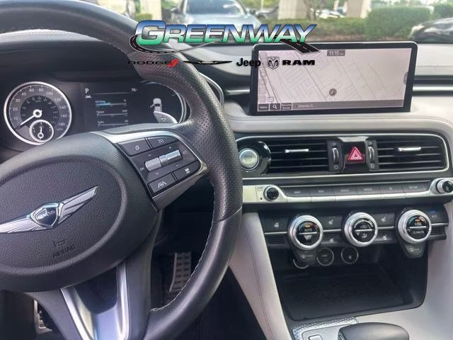 2022 Himalayan Gray Genesis G70 3.3T RWD Sedan