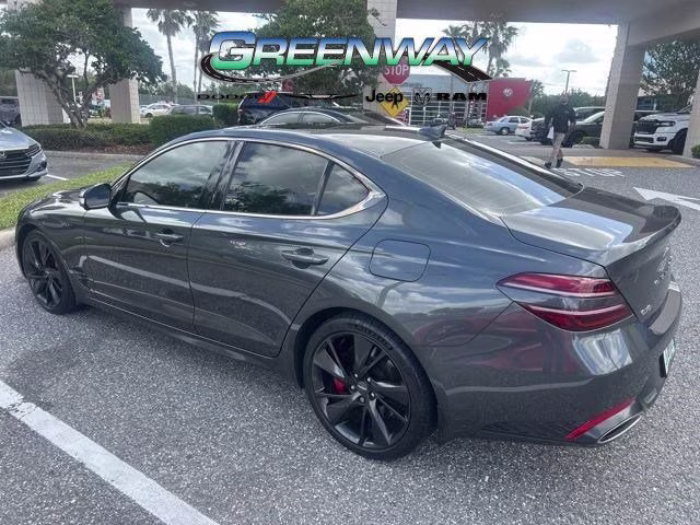 2022 Himalayan Gray Genesis G70 3.3T RWD Sedan