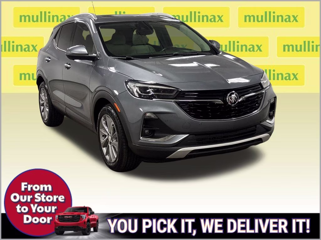 2022 Satin Steel Gray Metallic Buick Encore GX Essence FWD SUV