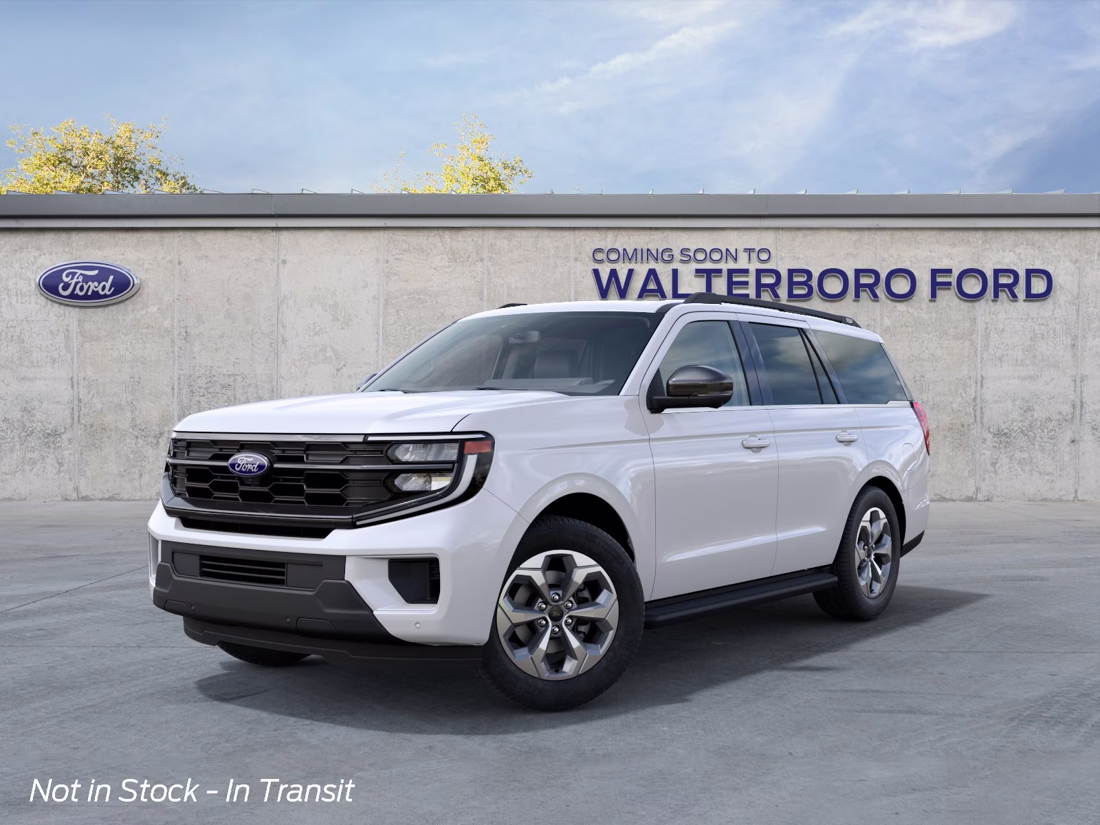 2027 Star White Metallic Tri-Coat Ford Expedition Active RWD SUV