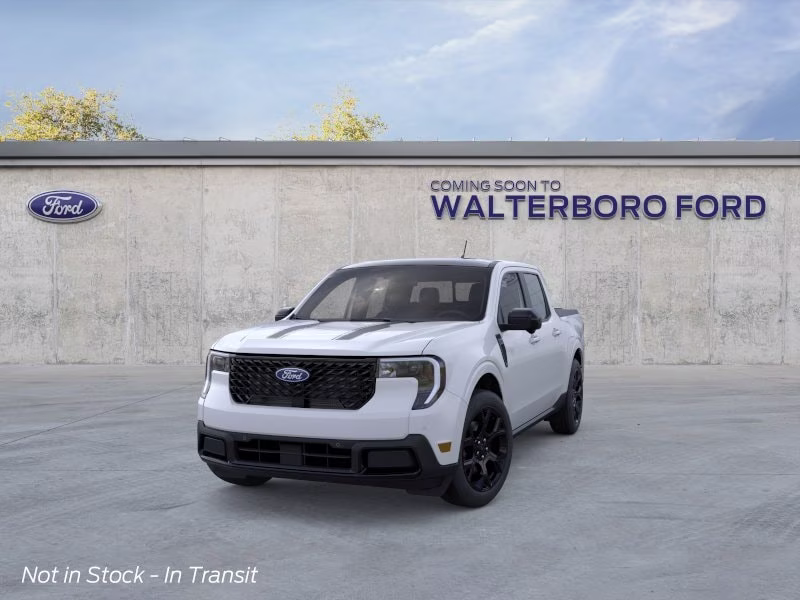 2026 Space White Metallic Ford Maverick Lariat AWD Truck