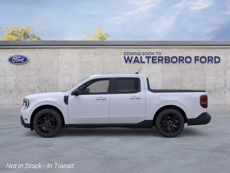 2026 Space White Metallic Ford Maverick Lariat AWD Truck