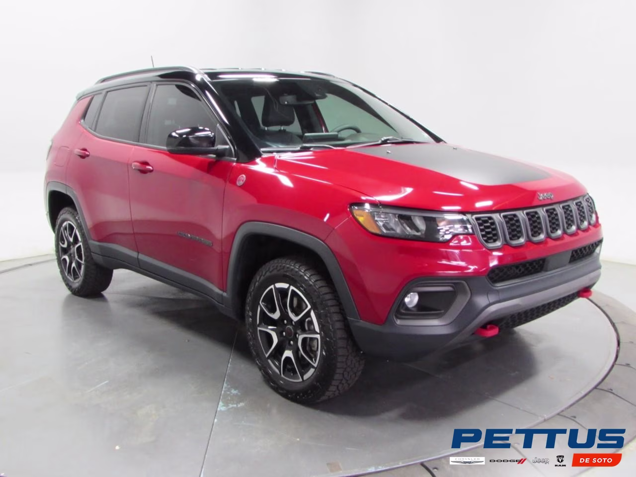 2025 Red Hot Pearlcoat Jeep Compass Trailhawk 4X4 SUV