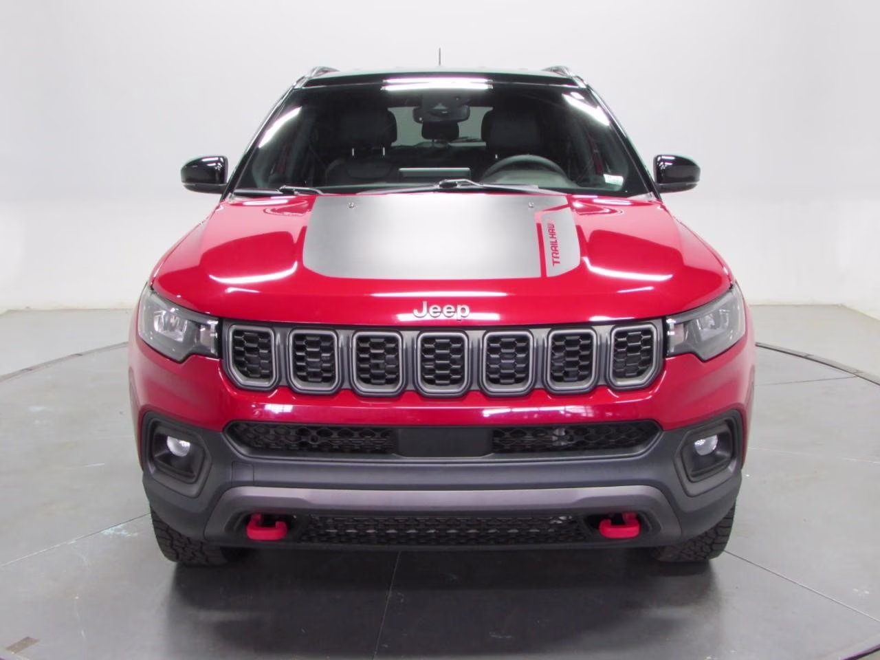 2025 Red Hot Pearlcoat Jeep Compass Trailhawk 4X4 SUV