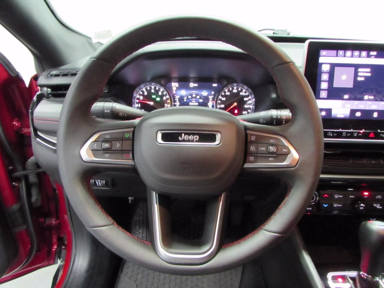 2025 Red Hot Pearlcoat Jeep Compass Trailhawk 4X4 SUV