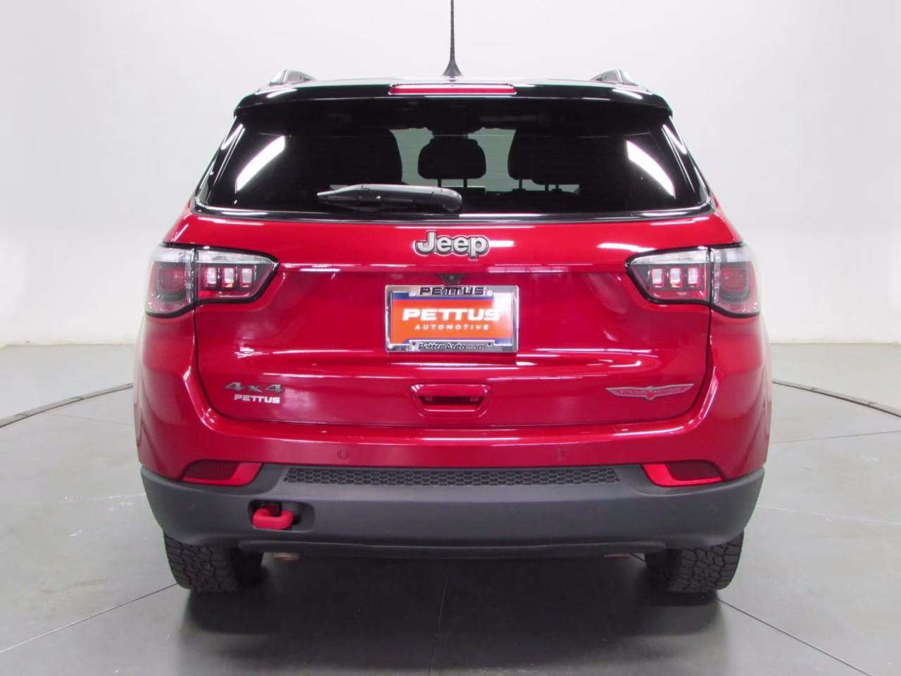 2025 Red Hot Pearlcoat Jeep Compass Trailhawk 4X4 SUV