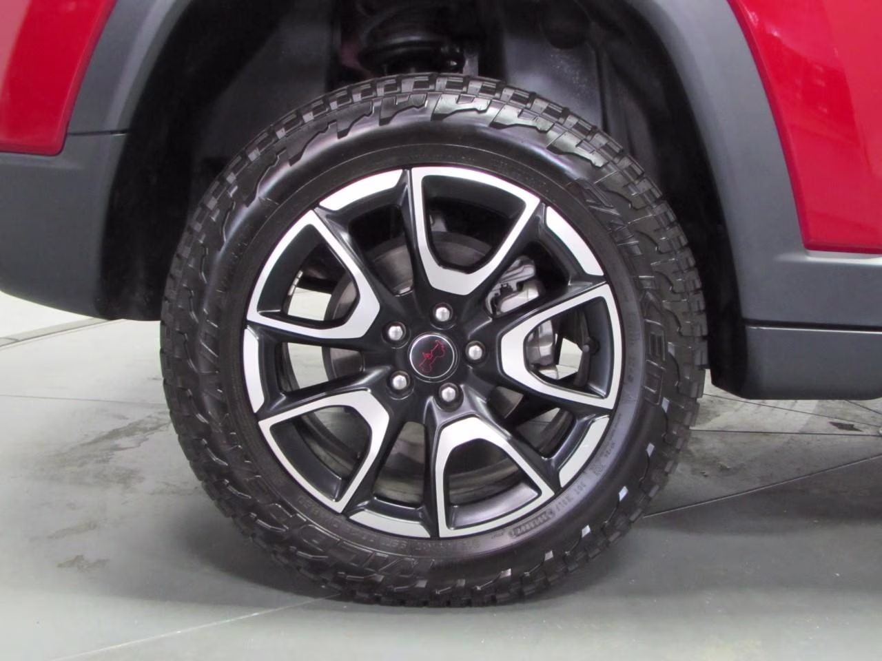 2025 Red Hot Pearlcoat Jeep Compass Trailhawk 4X4 SUV