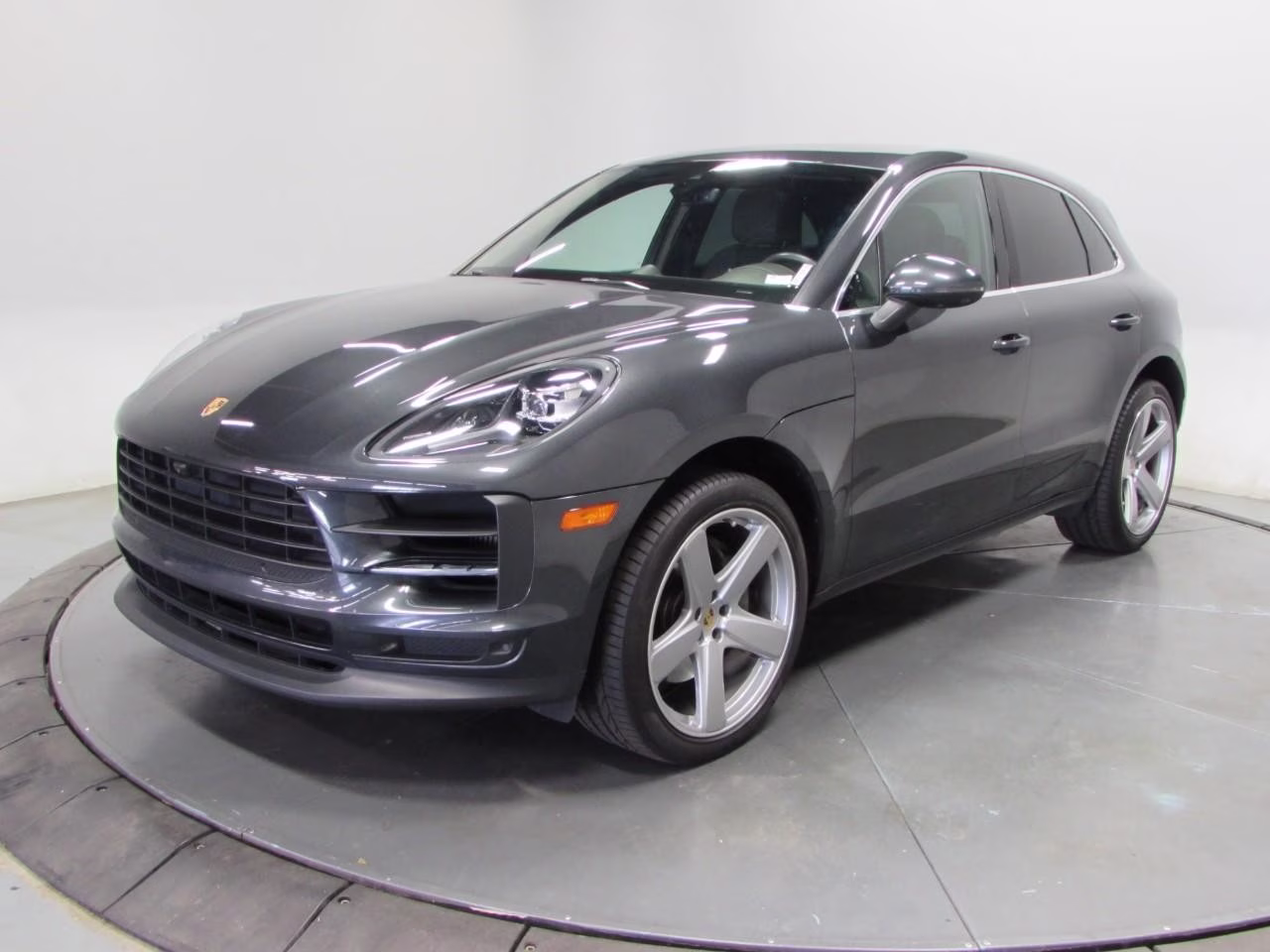 2021 Volcano Grey Metallic Porsche Macan S AWD SUV