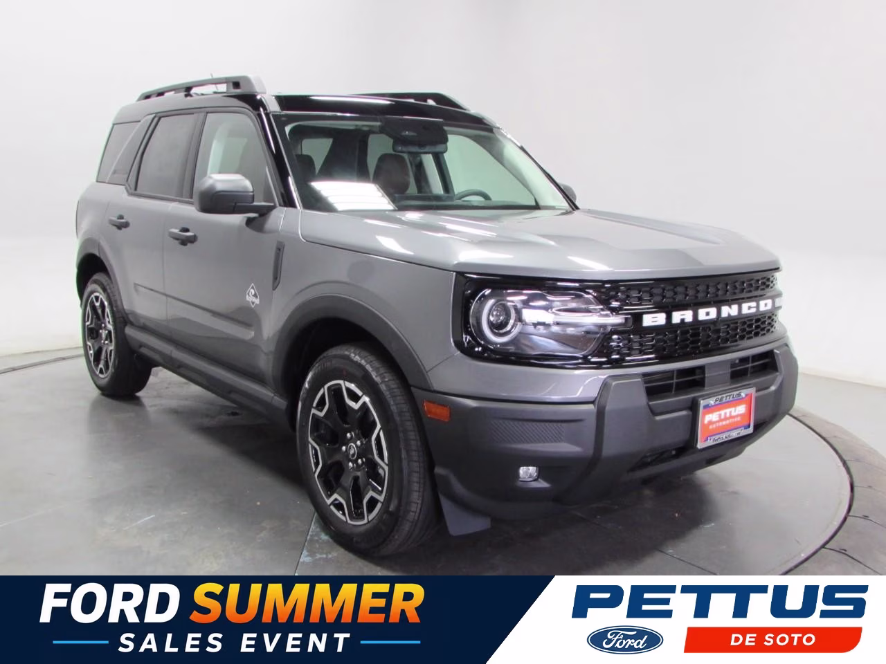 2026 Carbonized Gray Metallic Ford Bronco Sport Outer Banks 4X4 SUV