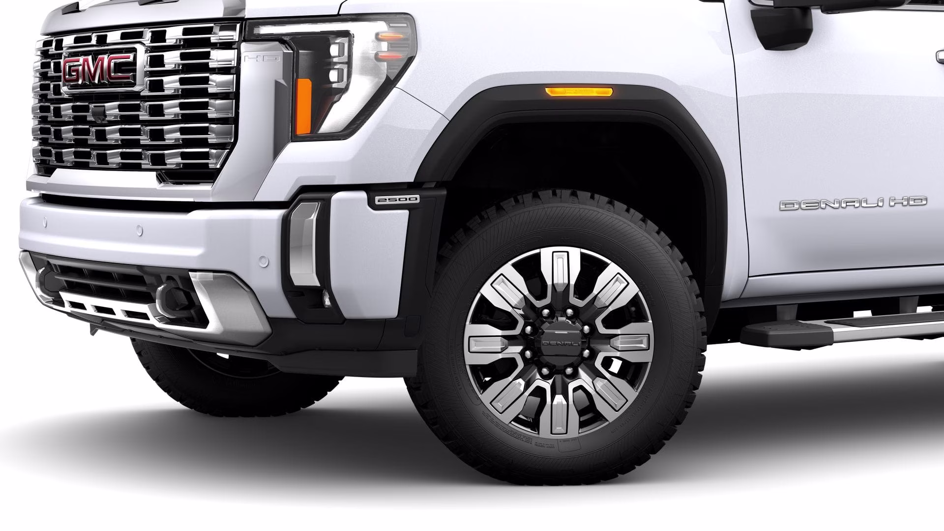 2026 Glacier White Tricoat GMC Sierra 2500 HD Denali 4X4 Truck