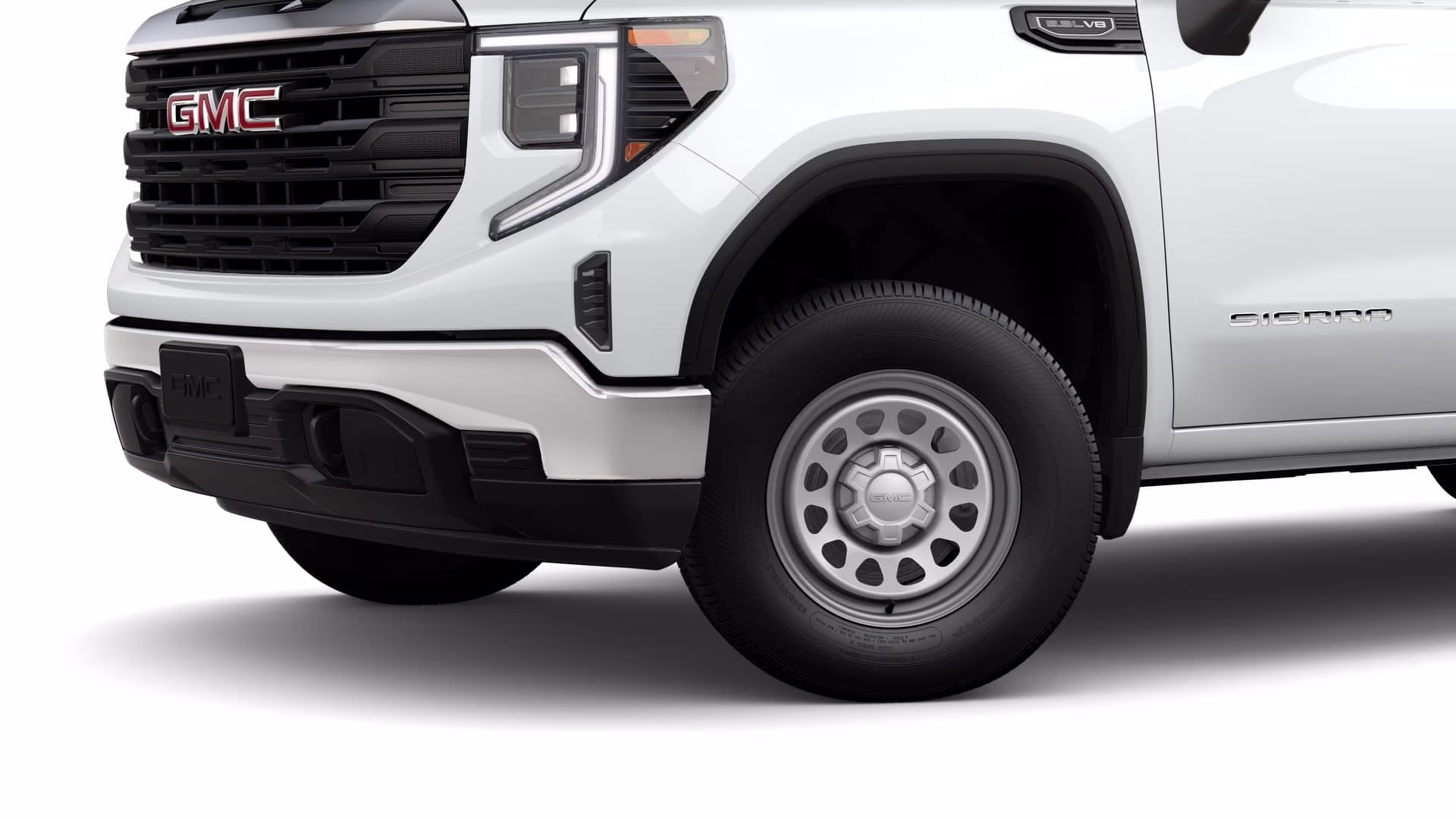 2026 Summit White GMC Sierra 1500 Pro RWD Truck