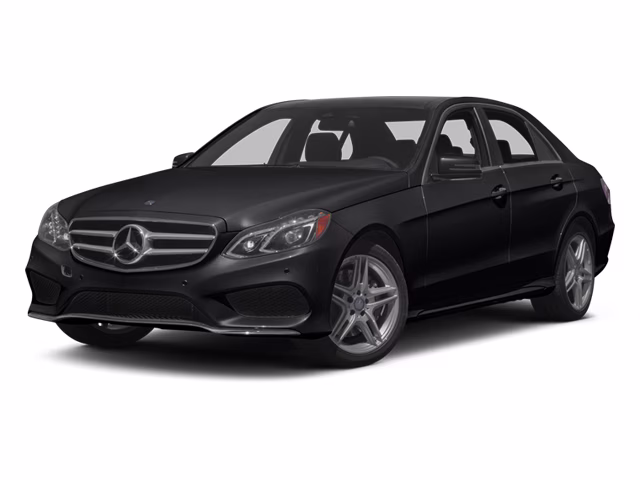 2014 Black Mercedes-Benz E-Class E 350 AWD Sedan