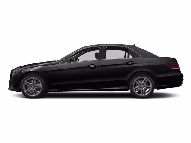 2014 Black Mercedes-Benz E-Class E 350 AWD Sedan