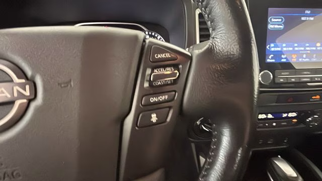 2023 Glacier White Nissan Frontier SV 4X4 Truck
