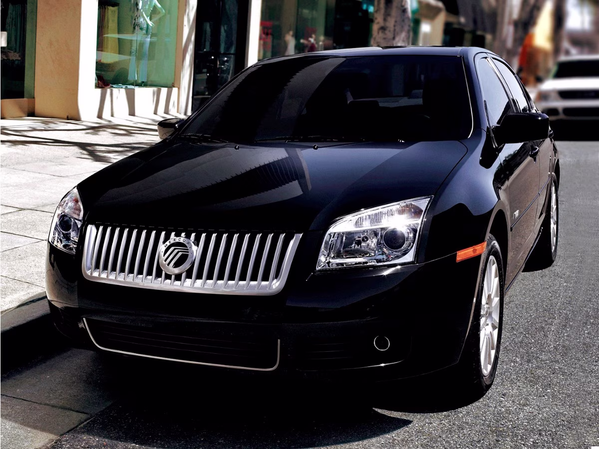 2007 Black Mercury Milan Premier FWD Sedan